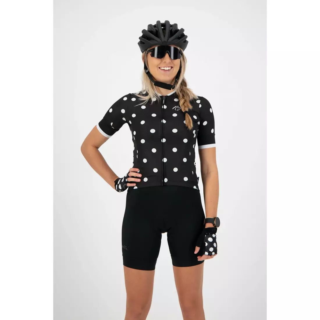 ROGELLI dámský cyklistický dres SPRINKLE black 010.060