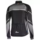 ROGELLI pánská cyklistická bunda, softshell ANDRANO 2.0, černo -šedá 