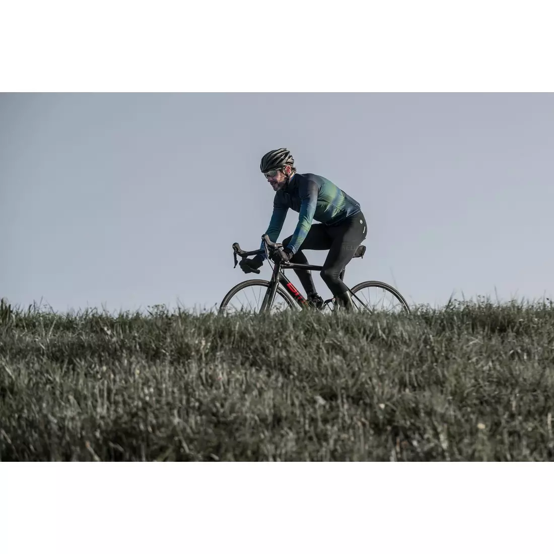 ROGELLI pánská cyklistická bunda softshell SOUL světle zelená