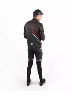 ROGELLI pánská zimní cyklistická bunda TEAM 2.0 Černá
