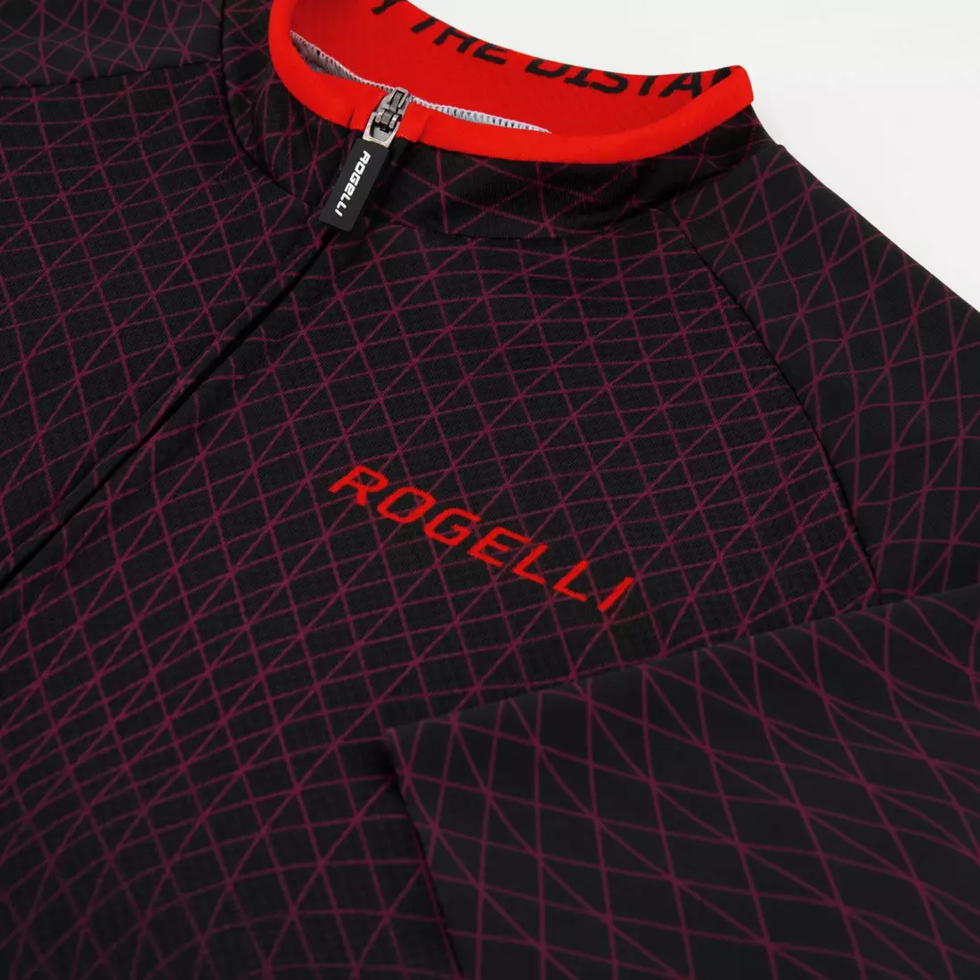 ROGELLI pánské tričko na kolo WEAVE black/red 001.332