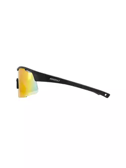 ROGELLI sportovní brýle s vyměnitelnými skly PULSE Černá