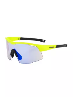 ROGELLI sportovní brýle s vyměnitelnými skly PULSE fluor 009.267