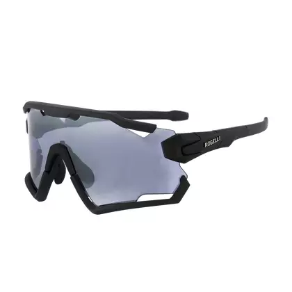 ROGELLI sportovní brýle s vyměnitelnými skly SWITCH Černá