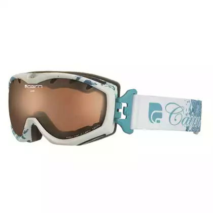 CAIRN Lyžařské / snowboardové brýle JAM Photochromic 2509, white, 5805732509