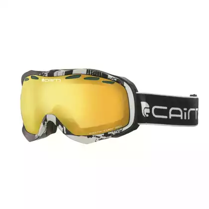 CAIRN lyžařské/snowboardové brýle ALPHA SPX1000 6979 black-white/orange 5808576979