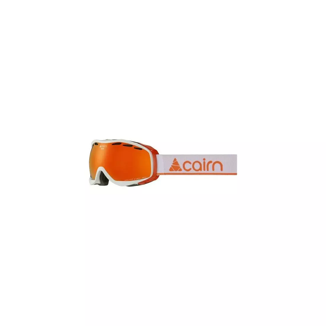 CAIRN lyžařské/snowboardové brýle ALPHA SPX3000 IUM Shiny White Orange