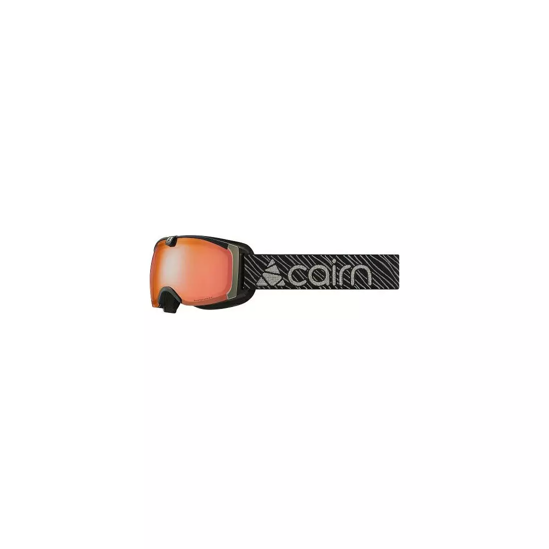 CAIRN lyžařské/snowboardové brýle PEARL Evolight NXT PRO Mat Black Orange