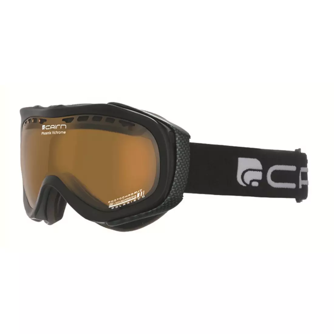 CAIRN lyžařské/snowboardové brýle Phoenix VCHROME 202, black, 580628202