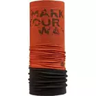 CAIRN multifunkční šála MALAWI POLAR TUBE orange black