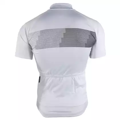 DEKO STYLE-0421 pánský cyklistický dres s krátkým rukávem, bílý