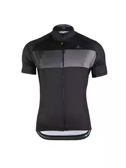 DEKO STYLE-0421 pánský cyklistický dres s krátkým rukávem, čierna