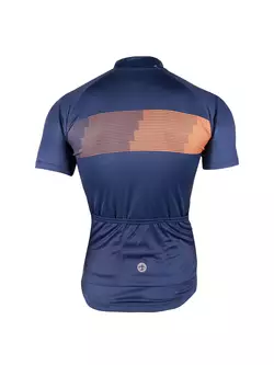DEKO STYLE-0421 pánský cyklistický dres s krátkým rukávem, námořnická modrá