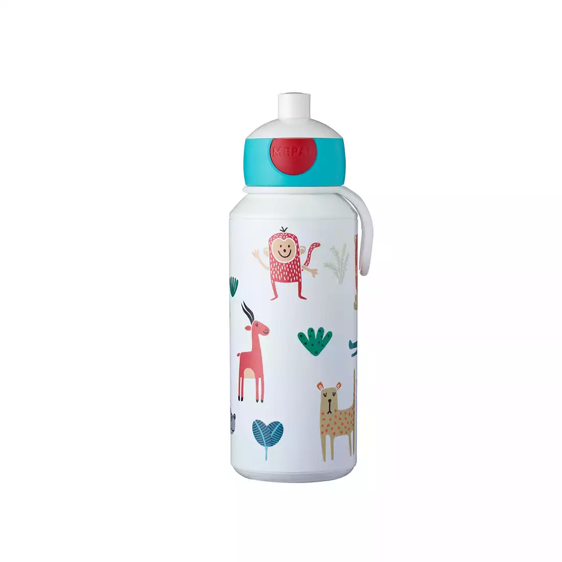 MEPAL POP-UP CAMPUS láhev na vodu pro děti 400 ml, Animal Friends