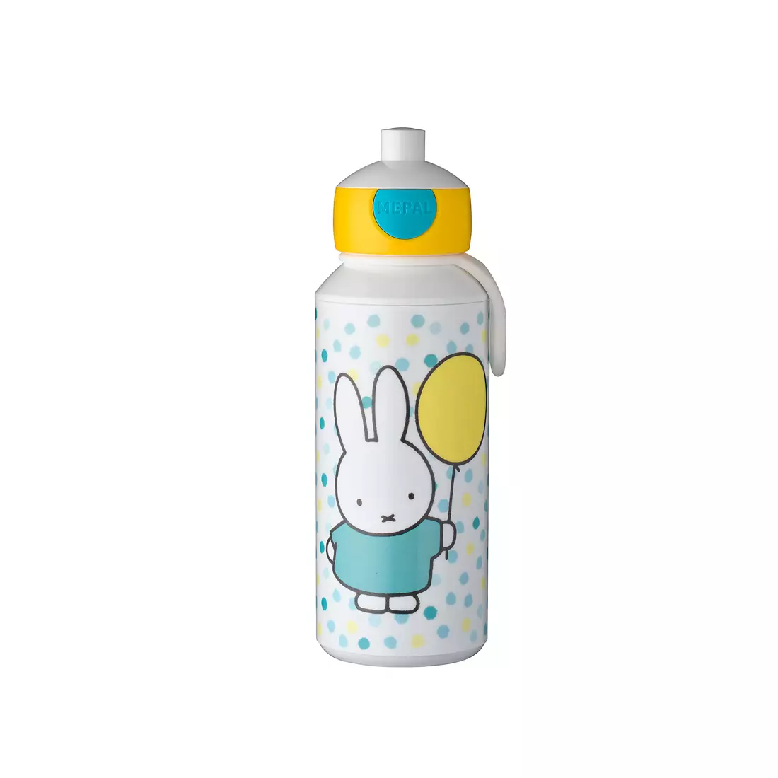 MEPAl CAMPUS POP-UP láhev na vodu pro děti 400 ml, miffy konfety