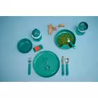 Mepal Mio dětský talíř Deep Turquoise, tyrkysový