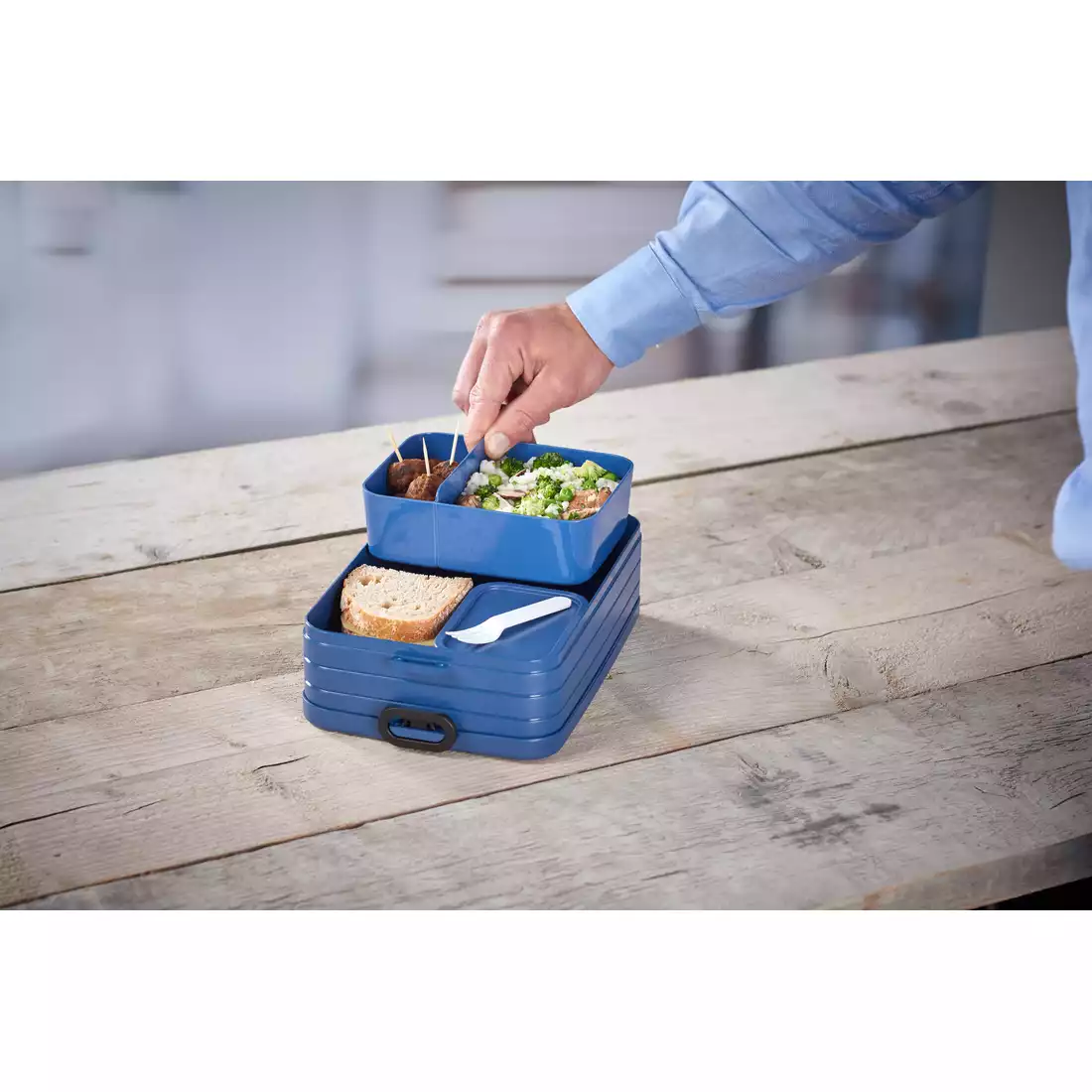 Mepal Take a Break Bento Nordic Denim lunchbox, námořnictvo