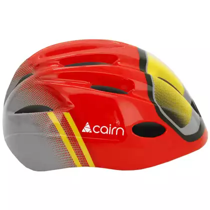 CAIRN Dětská cyklistická helma R EARTHY, Red, 030013906S