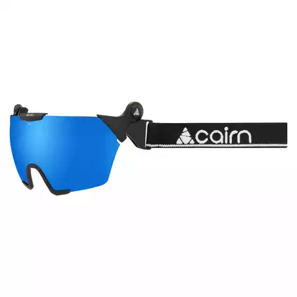 CAIRN Trak SPX 3000 lyžařské/snowboardové brýle, černé/modré zrcadlo
