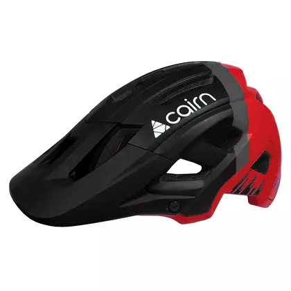 CAIRN cyklistická helma R DUST II black red