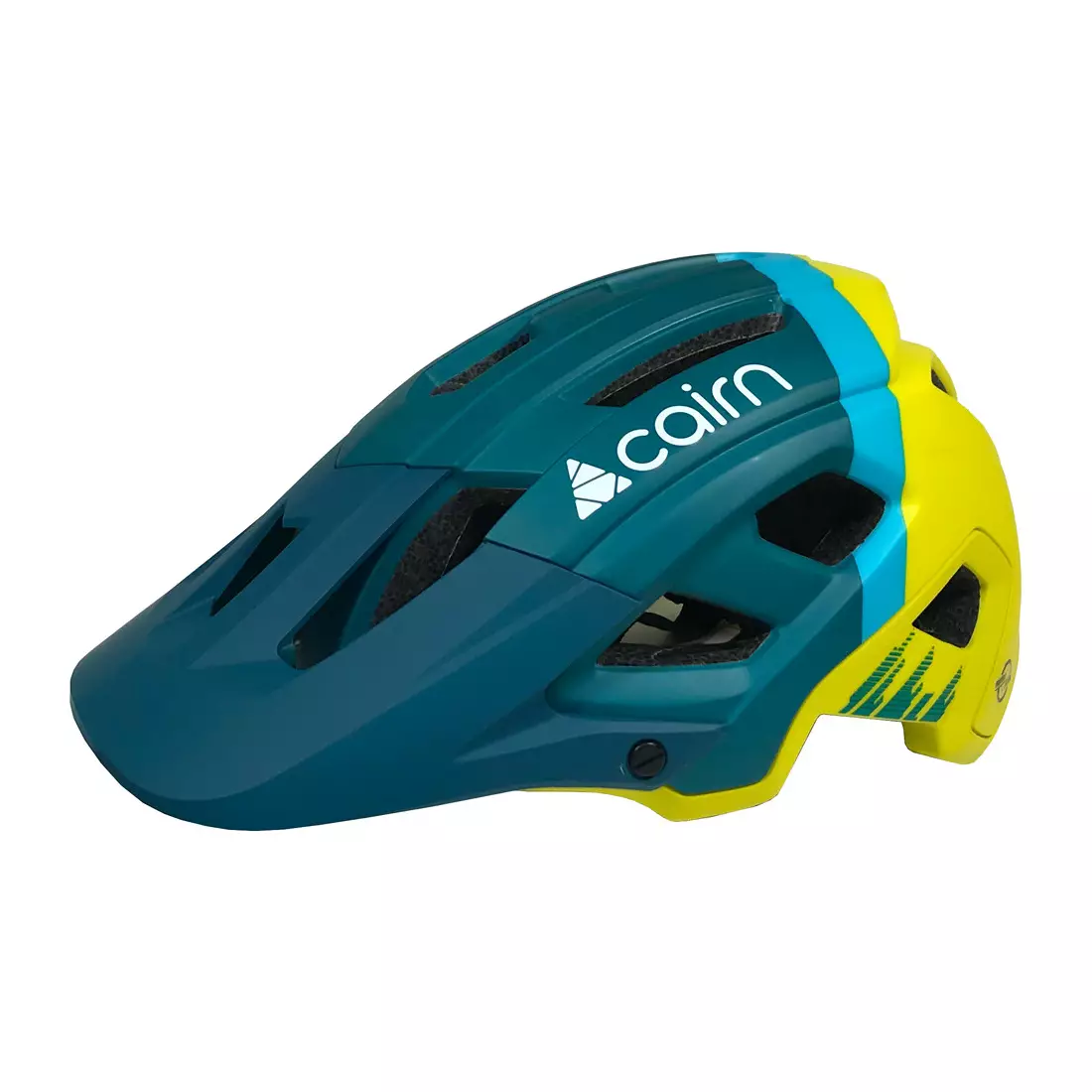 CAIRN cyklistická helma R DUST II green yellow