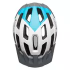 CAIRN cyklistická helma R PRISM XTR II white blue mat