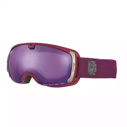 CAIRN lyžařské / snowboardové brýle PEARL SPX3000 IUM 8143, purple, 5807618143