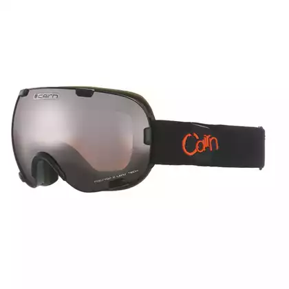 CAIRN lyžařské/snowboardové brýle SPIRIT black/orange 580680802