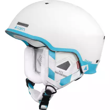 CAIRN lyžařská / snowboardová přilba Centaure RESCUE 101, white-blue, 0605890101