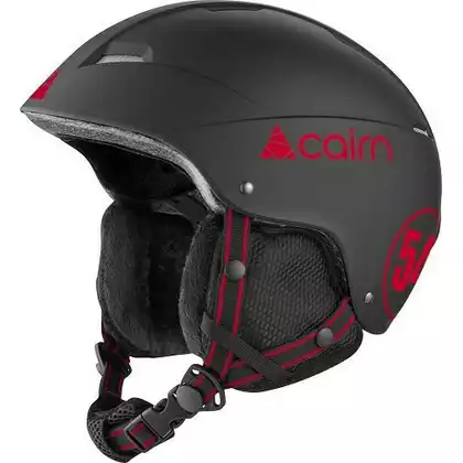 CAIRN lyžařská / snowboardová přilba LOC ACTIVE T, black-red, 060525002TU