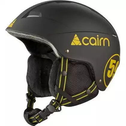 CAIRN lyžařská / snowboardová přilba LOC ACTIVE T, black-yellow, 0605250202TU