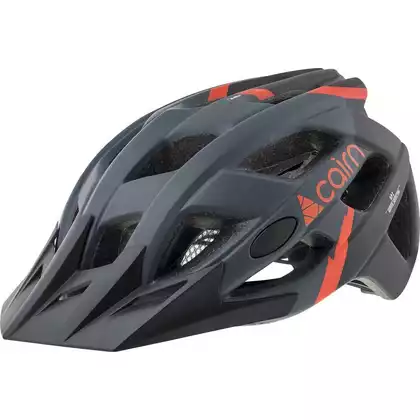 CAIRN cyklistická helma R BASALT 30, Black-red, 030004030
