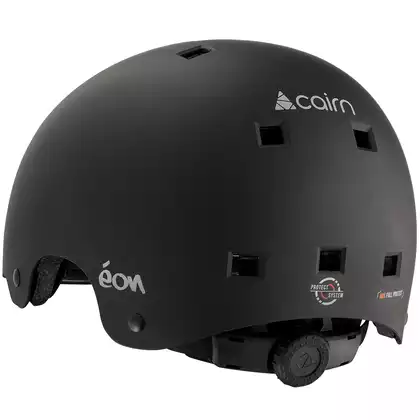 CAIRN cyklistická helma R EON mat black grey 030031002S