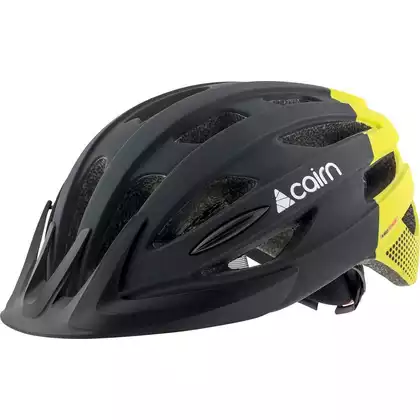 CAIRN cyklistická helma R FUSION black neon