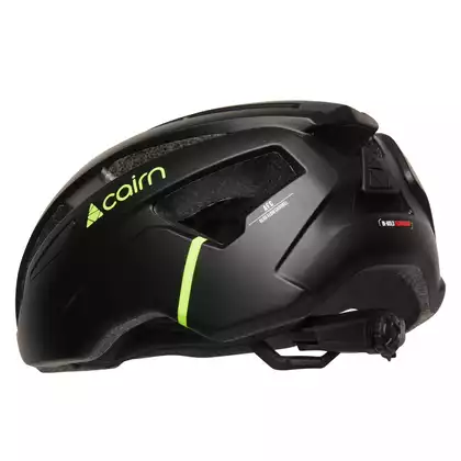 CAIRN cyklistická helma R PRISM II  full black