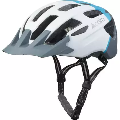 CAIRN cyklistická helma R PRISM XTR II white blue mat