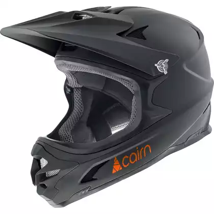 CAIRN cyklistická helma full face R X TRACK LOC black 0300220804TU