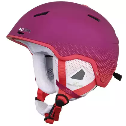 CAIRN zimní lyžařská / snowboardová přilba INFINITI pink red 060568014356/58