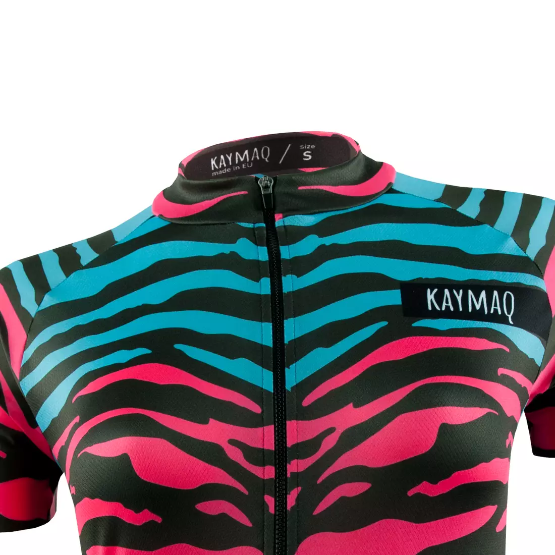 KAYMAQ DESIGN W1-W40 dámský cyklistický dres s krátkým rukávem
