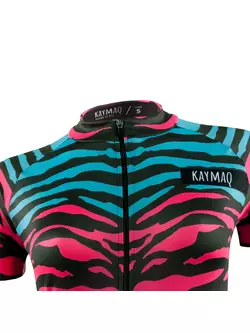KAYMAQ DESIGN W1-W40 dámský cyklistický dres s krátkým rukávem