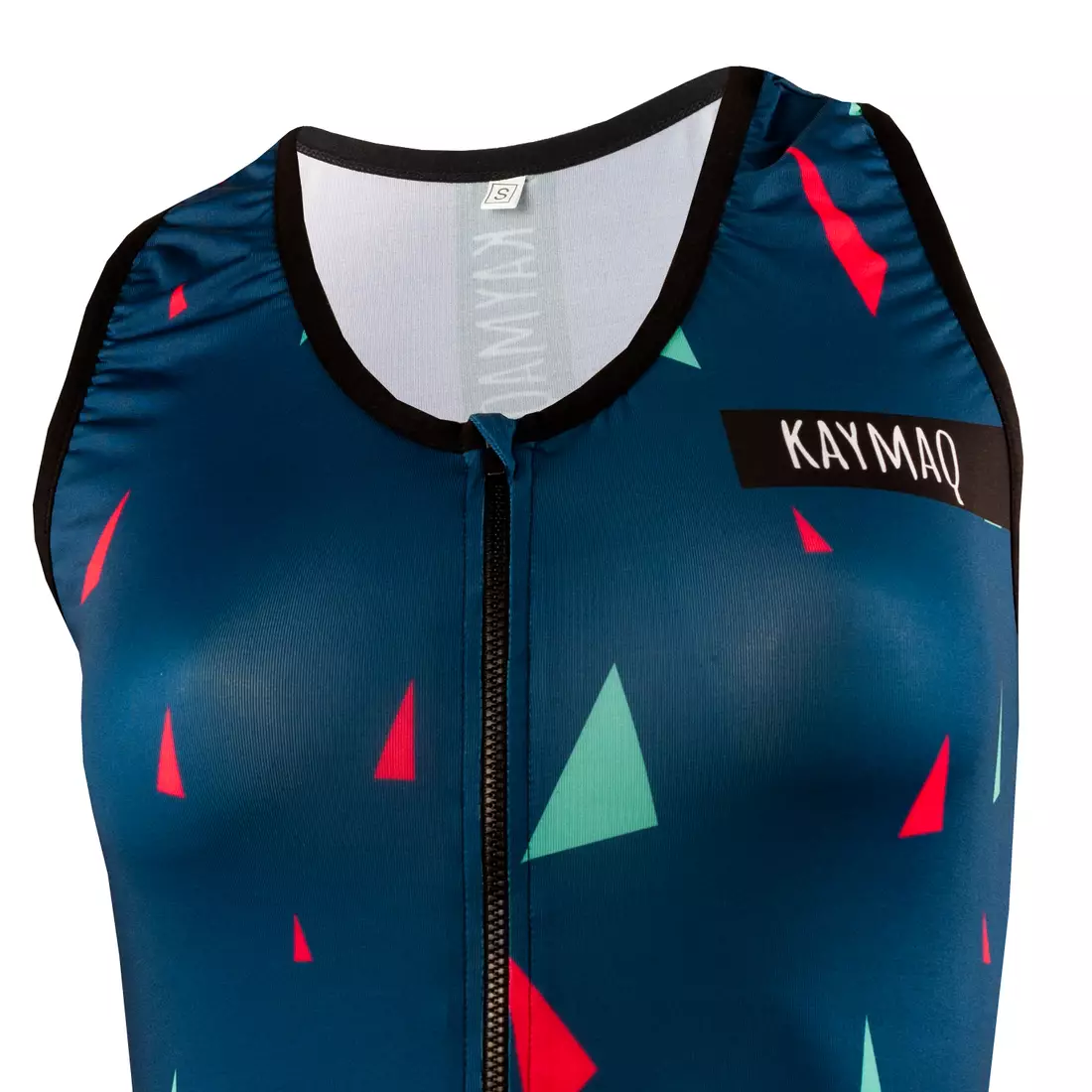 KAYMAQ DESIGN W1-W41 dámský cyklistický dres bez rukávů