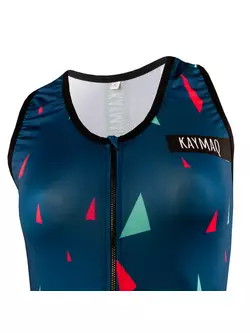 KAYMAQ DESIGN W1-W41 dámský cyklistický dres bez rukávů