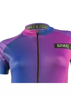 KAYMAQ DESIGN W1-W43 dámský cyklistický dres s krátkým rukávem