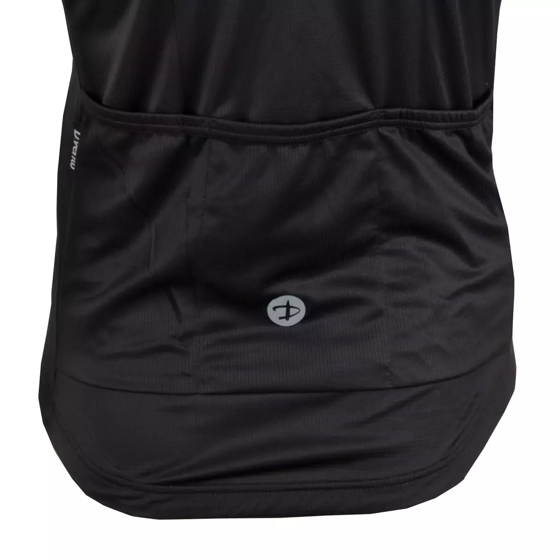 [Set] DEKO STYLE-0421 pánský cyklistický dres s krátkým rukávem, čierna + DEKO POCKET pánské cyklistické kraťasy, černá