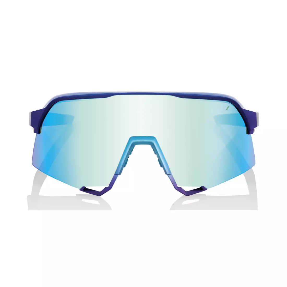 100% sportovní brýle S3 (Blue Topaz Multilayer Mirror Lens) Matte Metallic Into the Fade STO-61034-228-01