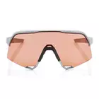 100% sportovní brýle S3 (HiPER Coral Lens) Soft Tact Stone Grey STO-61034-424-01