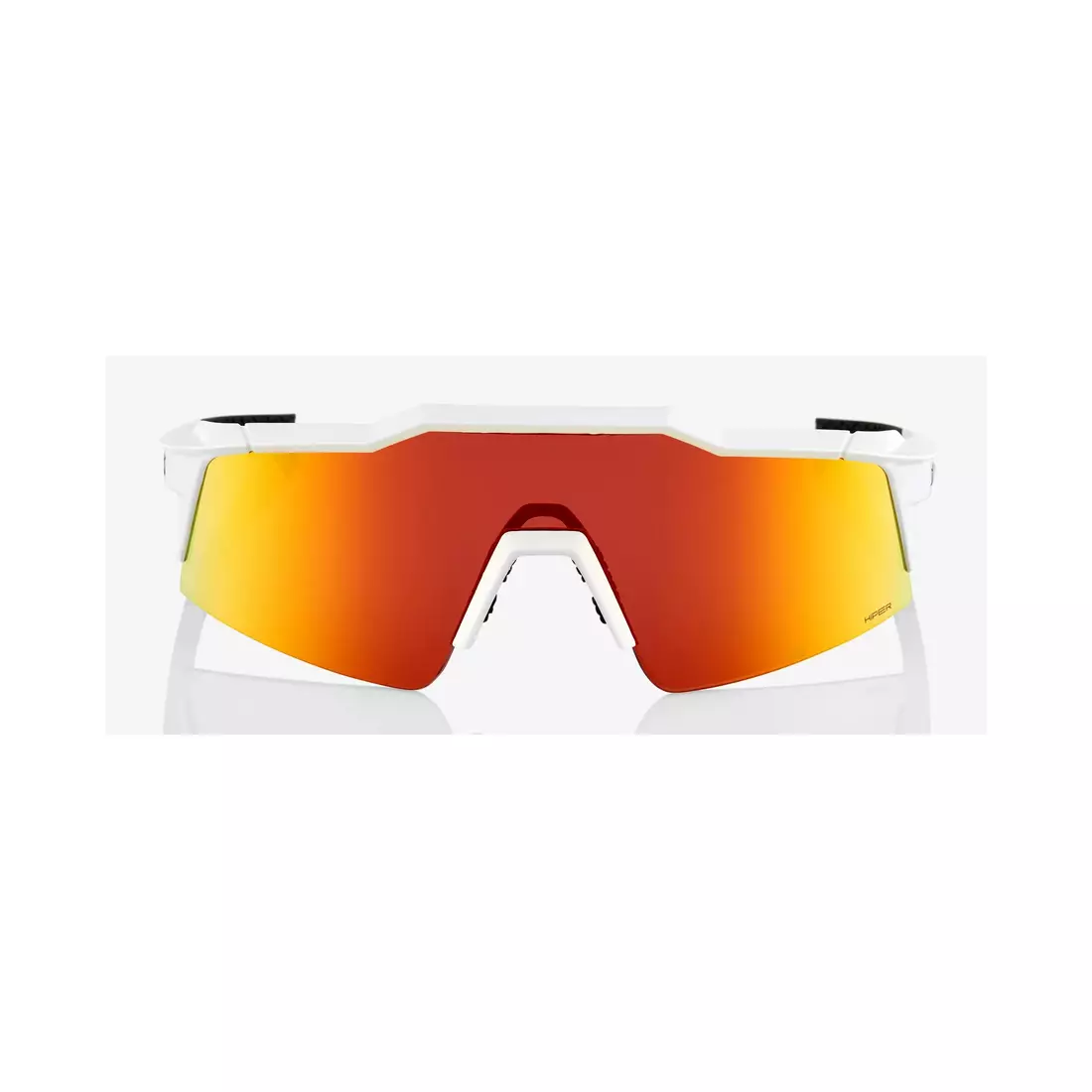 100% sportovní brýle SPEEDCRAFT SL (HiPER Red Multilayer Mirror Lens) Soft Tact Off White STO-61002-412-01