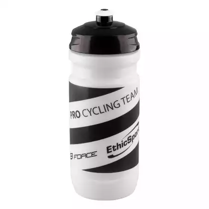 FORCE cyklistická láhev s vodou ETHIC SPORT 600ml black/white 2501195