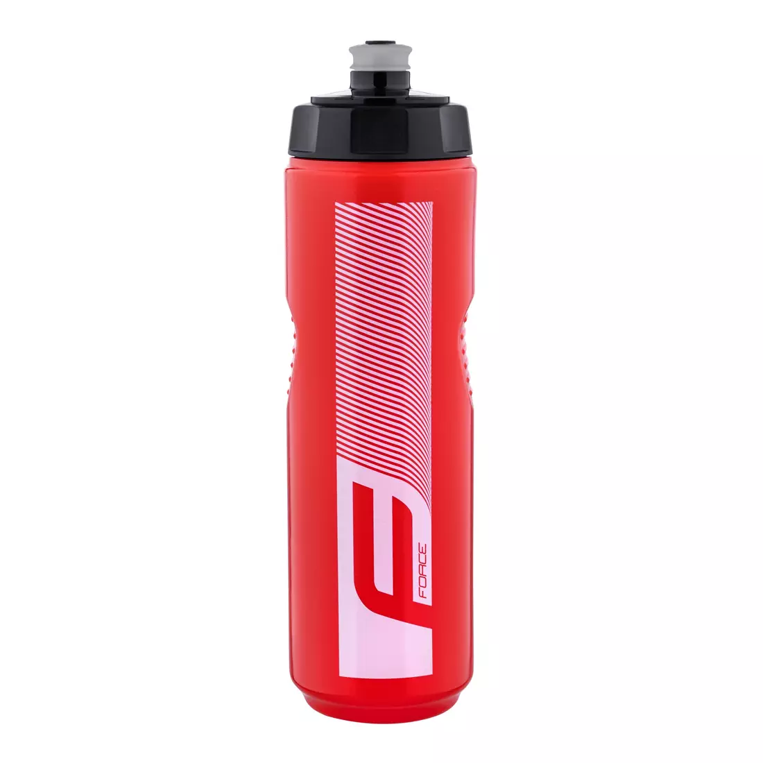 FORCE cyklistická láhev s vodou QUART 900ml red/white 2509081