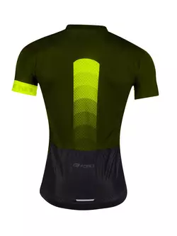 FORCE cyklistický dres unisex ASCENT green/fluo 9001161